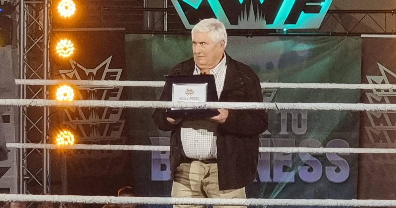 Nicola Priore è ufficialmente nella Italian Wrestling Hall of Fame ...